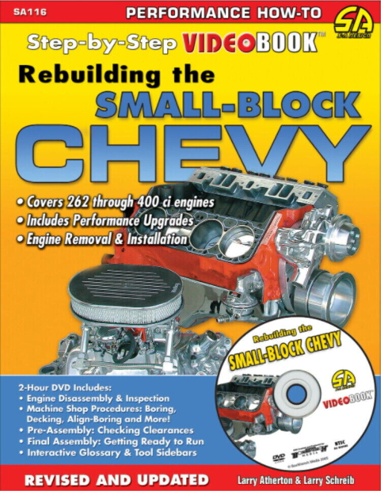 SA116 Rebuilding the Small Block Chevy Step-by-Step Video Book With 2 Hour DVD