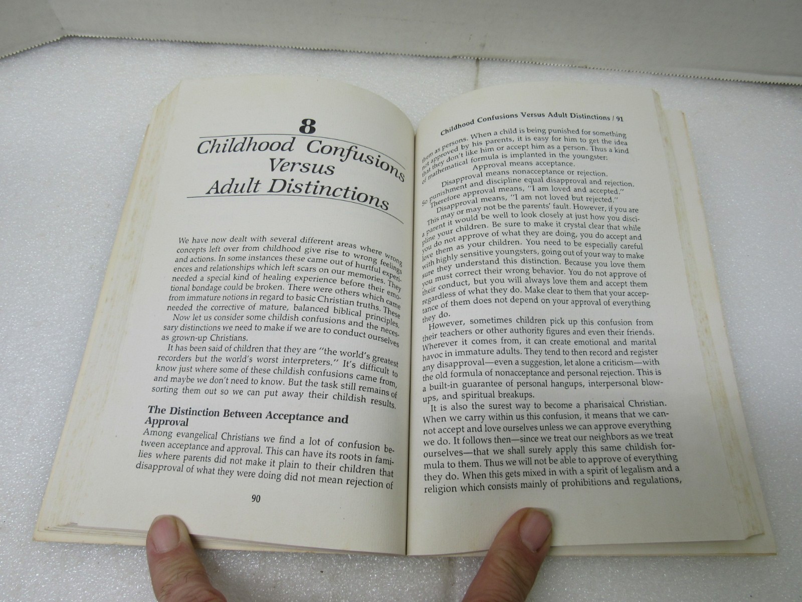 Putting Away Childish Things David A Seamands Victor Books 1983 Paperback