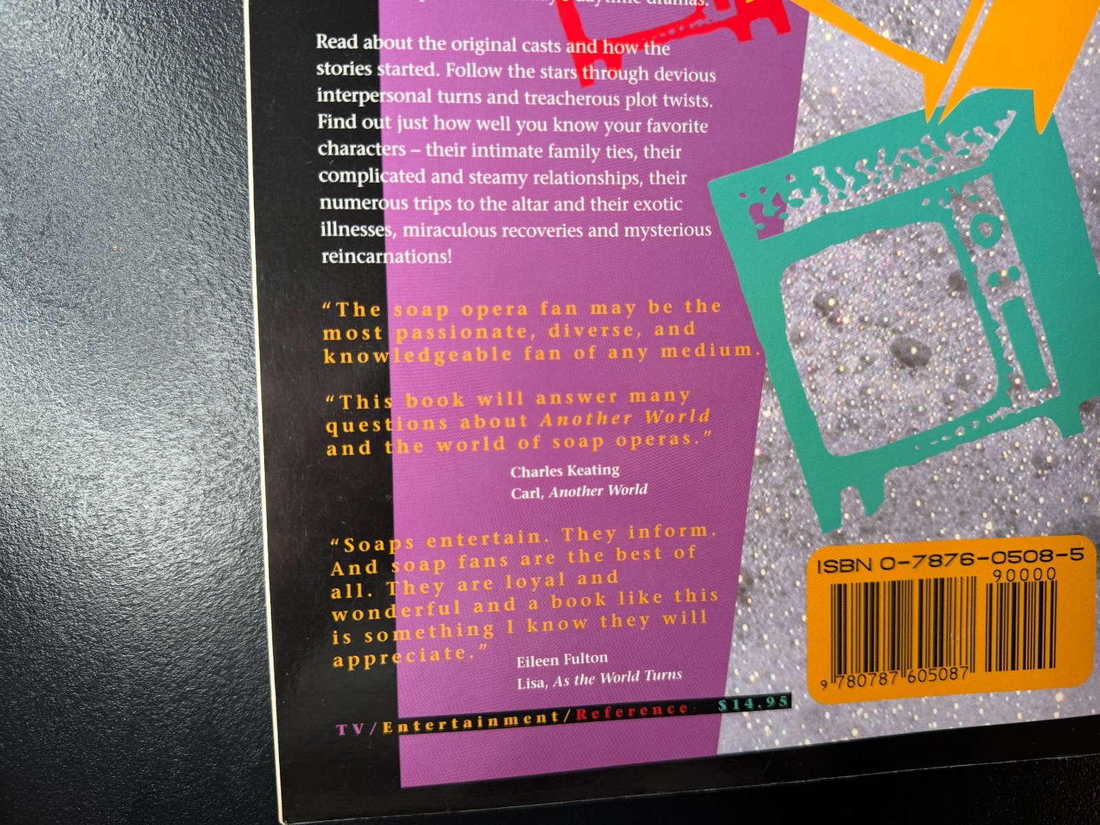 The Ultimate Soap Opera Guide – 1995 – by Seli Groves – 448 Pages