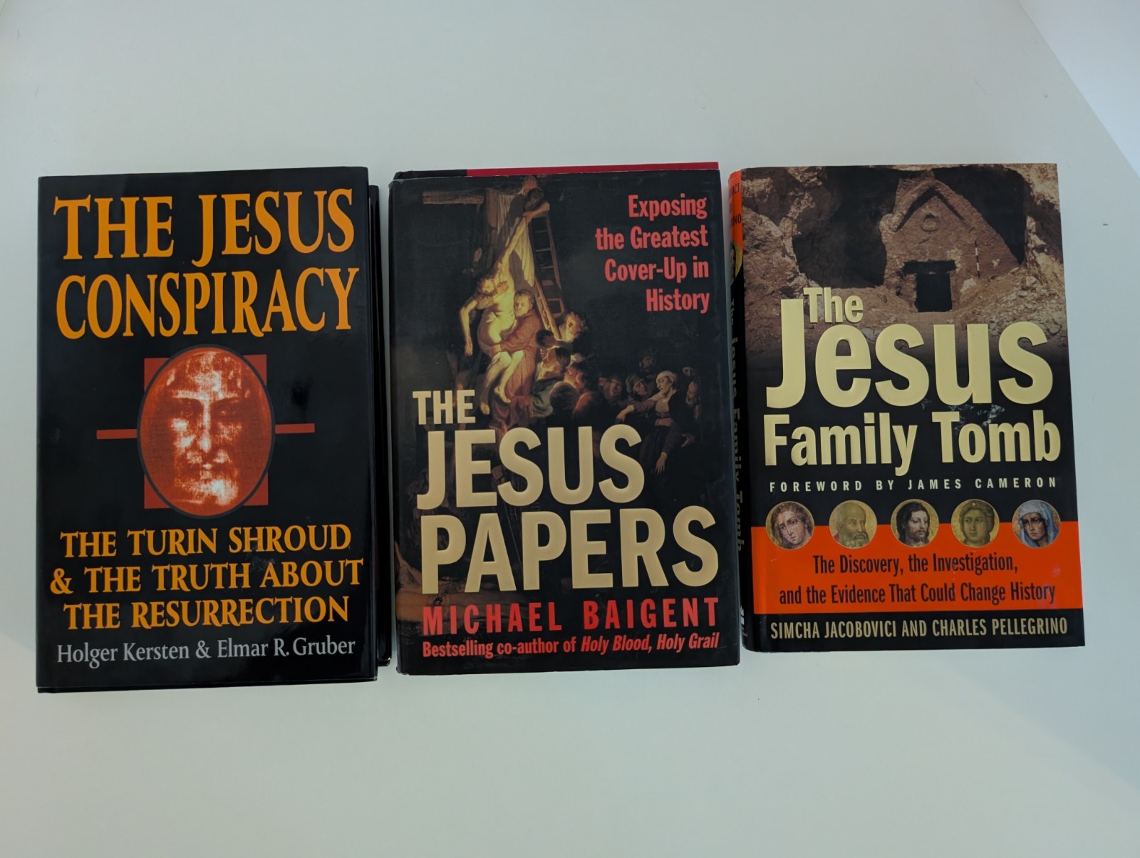 Jesus Conspiracy Papers Family Tomb HC Lot Biblical Archaeology Turin Shroud