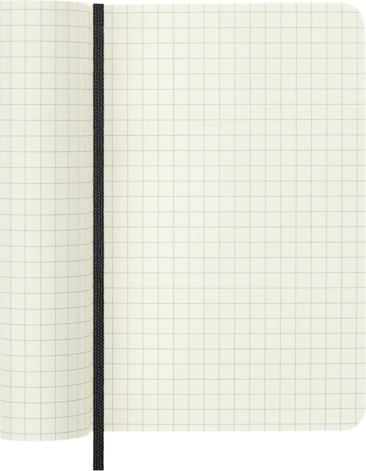 Moleskine Classic Notebook, Soft Cover, Pocket 3.5 x 5.5 Squared/Grid, Black,…