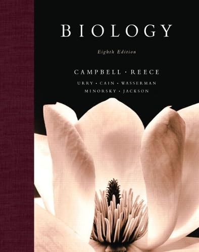 Biology – hardcover Campbell, Neil A.|Reece, Jane B.|Cain, Michael L.|Urry, …