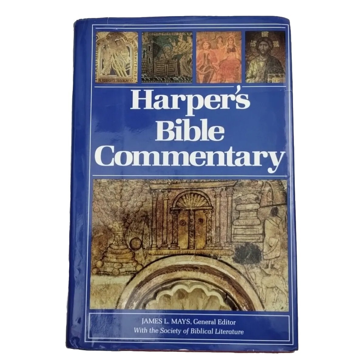 HARPER’S BIBLE COMMENTARY James L Mays Hardcover W/ Dust Jacket 1988 Vintage