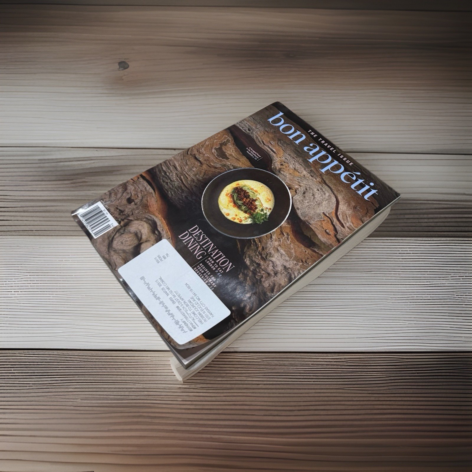 BON APPETIT MAGAZINE APRIL 2025 DESTINATION DINING HOW TO EAT LONDON