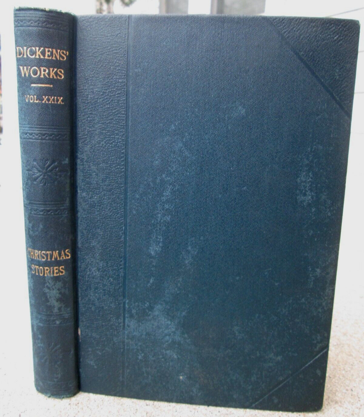 The Works Of Charles Dickens Volume 29 Christmas Stories HC 1890’s?