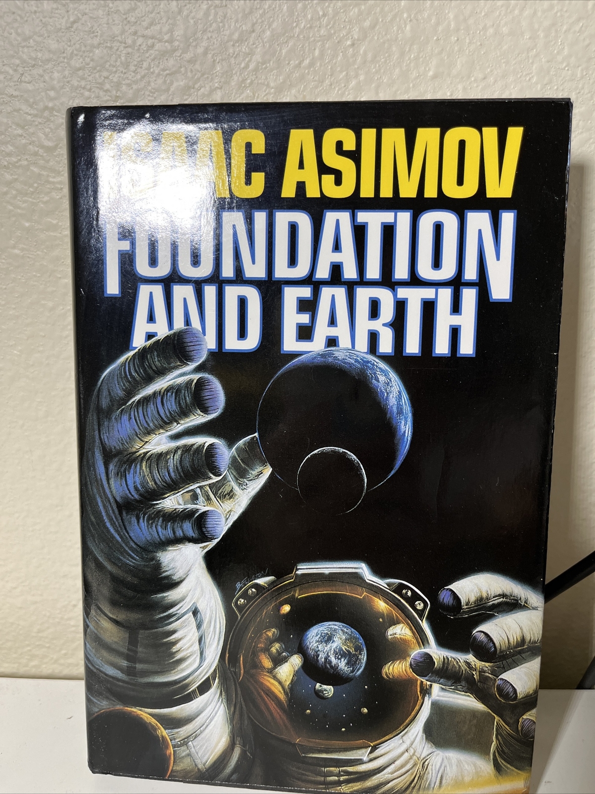 Foundation And Earth By Isaac Asimov, 1986, hardcover first edition,