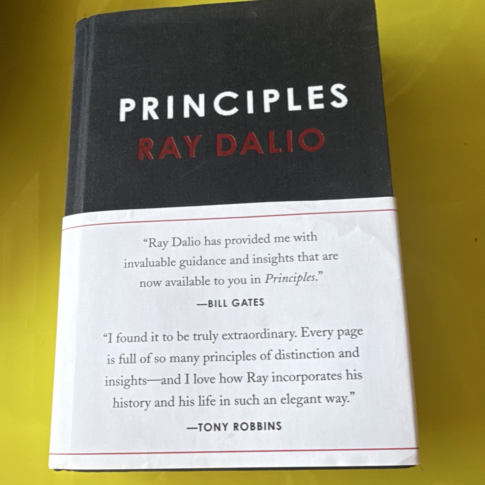 Ray Dalio Principles: Life and Work (2017) Hardcover Simon & Schuster, Series
