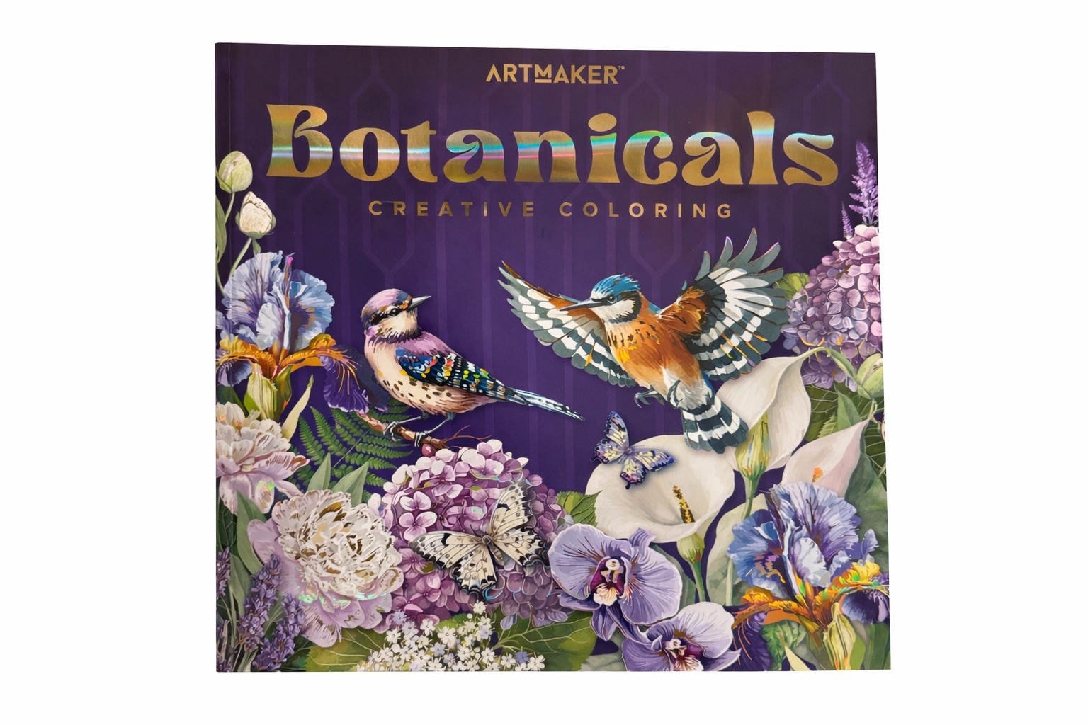 Hinkler Books Art Maker – Botanicals Creative Coloring | Adult Coloring Book