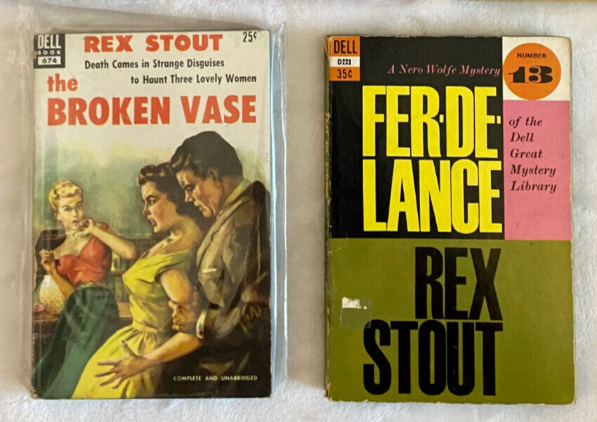 Nero Wolfe Rex Stout – CHOOSE YOUR TITLE UNIQUE PB EDITIONS VGood C.1940-50’s #A