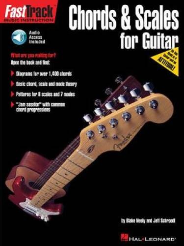 Chords & Scales for Guitar (Fast Track Music Instruction) – ACCEPTABLE