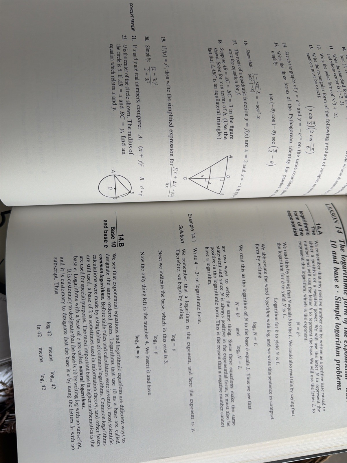 Calculus With Trigonometry and Analytic Geometry