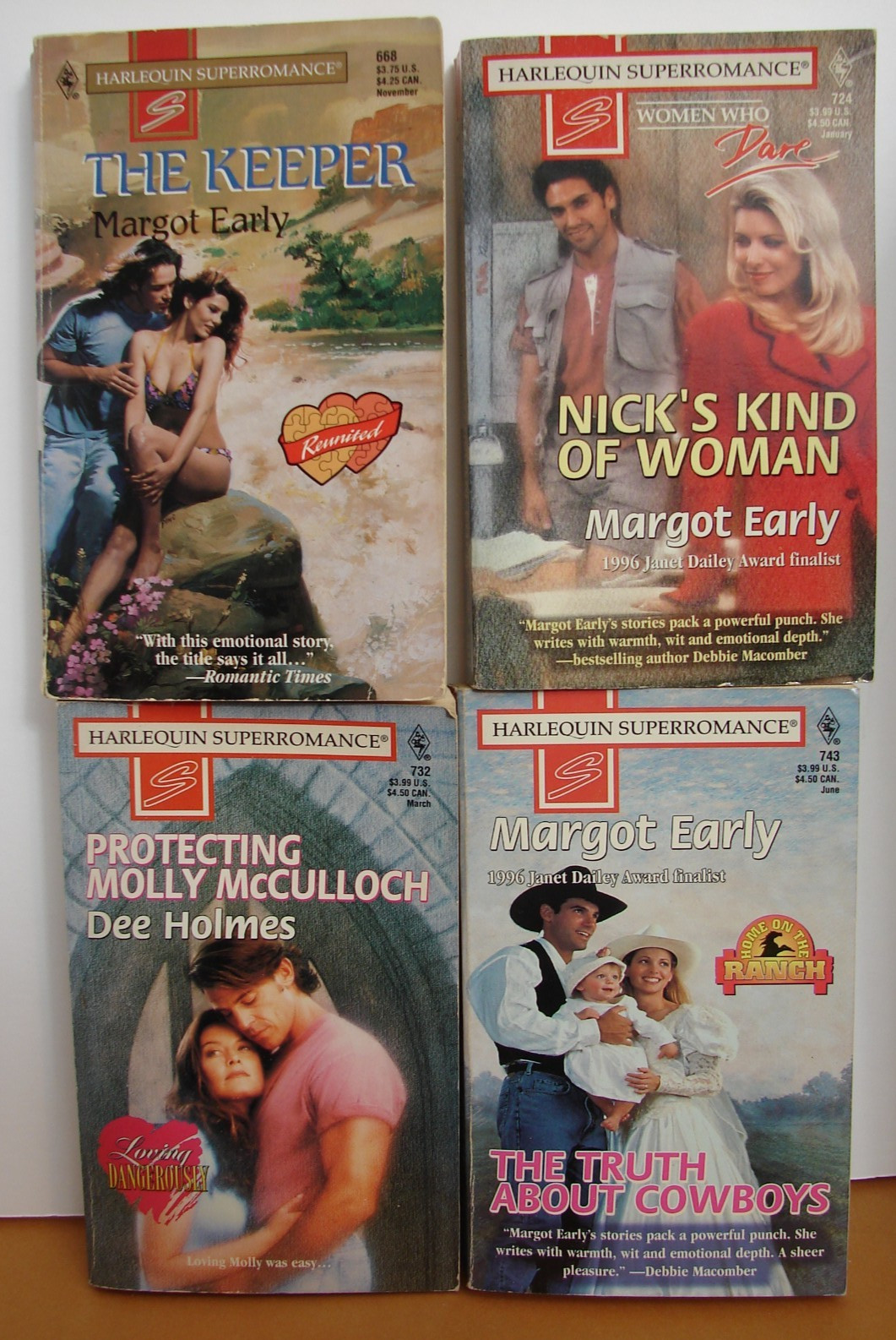 Lot of 4, Harlequin Super Romance , 6429