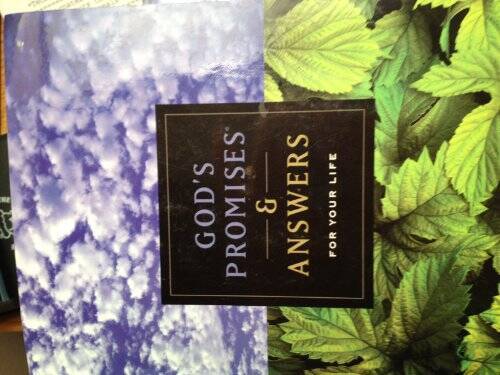God’s Promises & Answers For Your Life – Paperback By Thomas Nelson – VERY GOOD