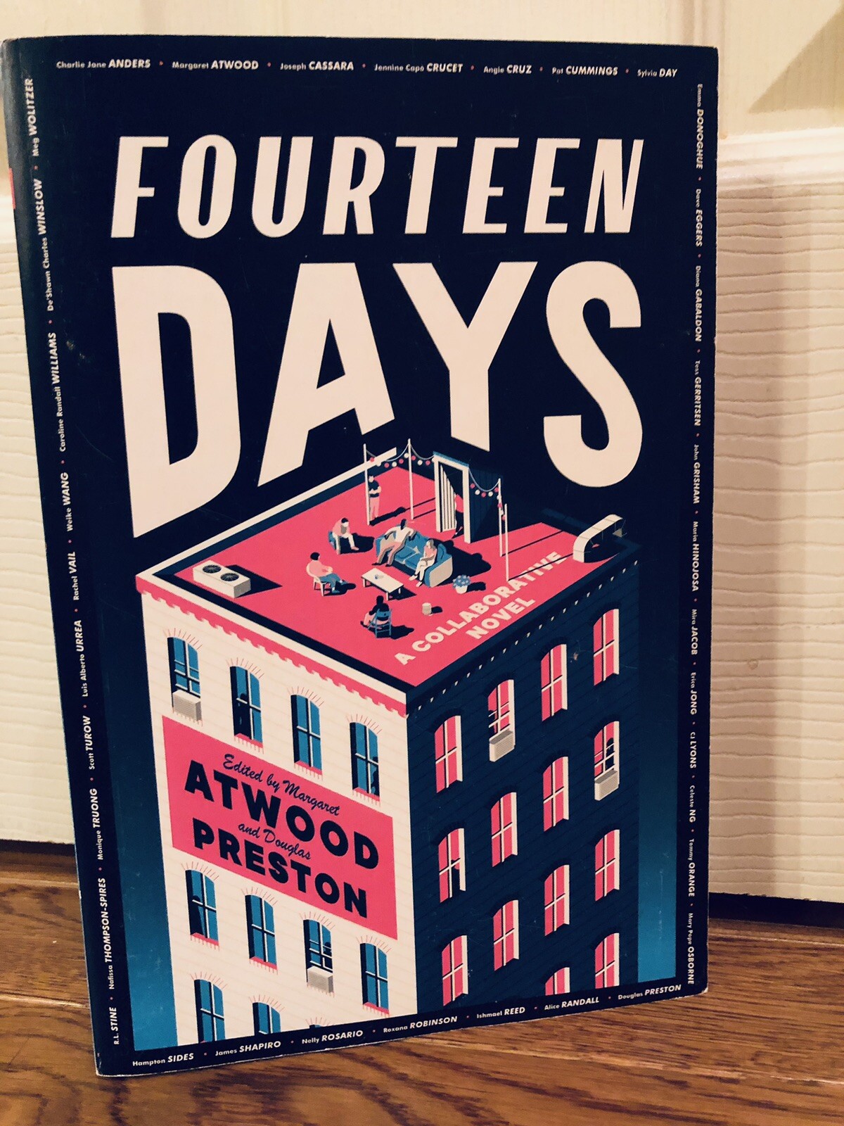 Fourteen Days ARC Margaret Atwood/Douglas Preston Diana Gabaldon John Grisham+32