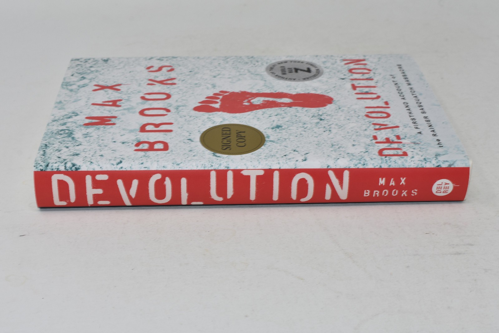 Signed 1st Printing/ 1st Ed Devolution by Max Brooks (Hardcover) NEW
