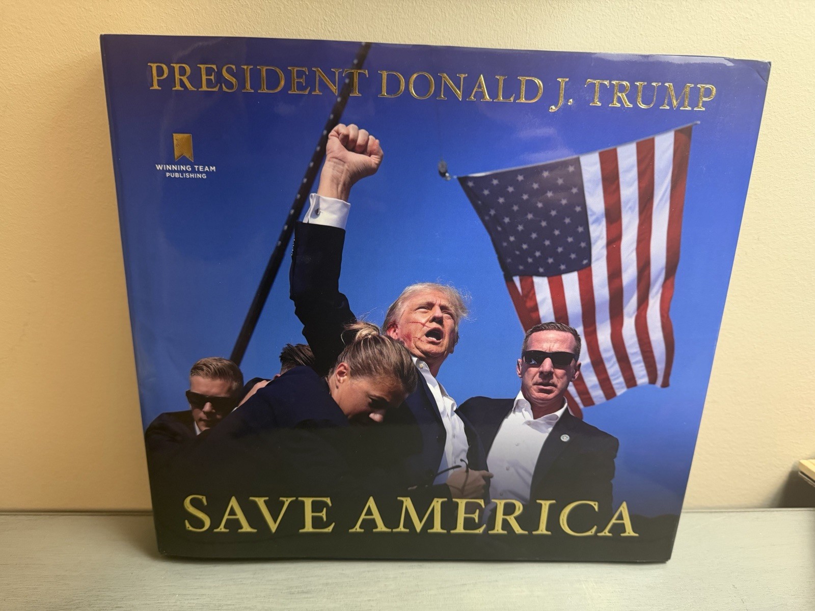Save America HARDCOVER 2024 by Donald J Trump. BRAND NEW