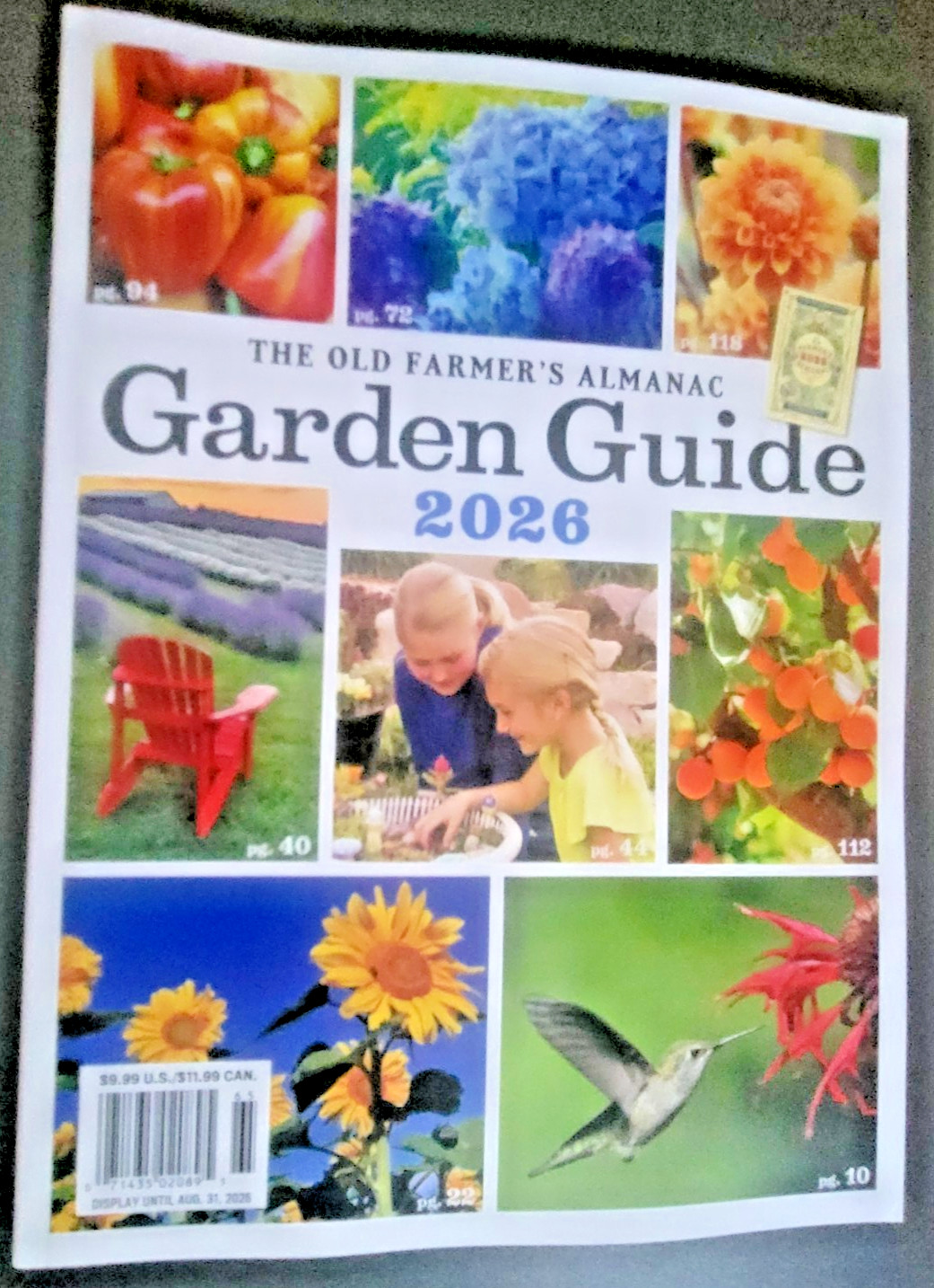 The Old Farmer’s Almanac Garden Guide 2026 – All Information Needed For Success