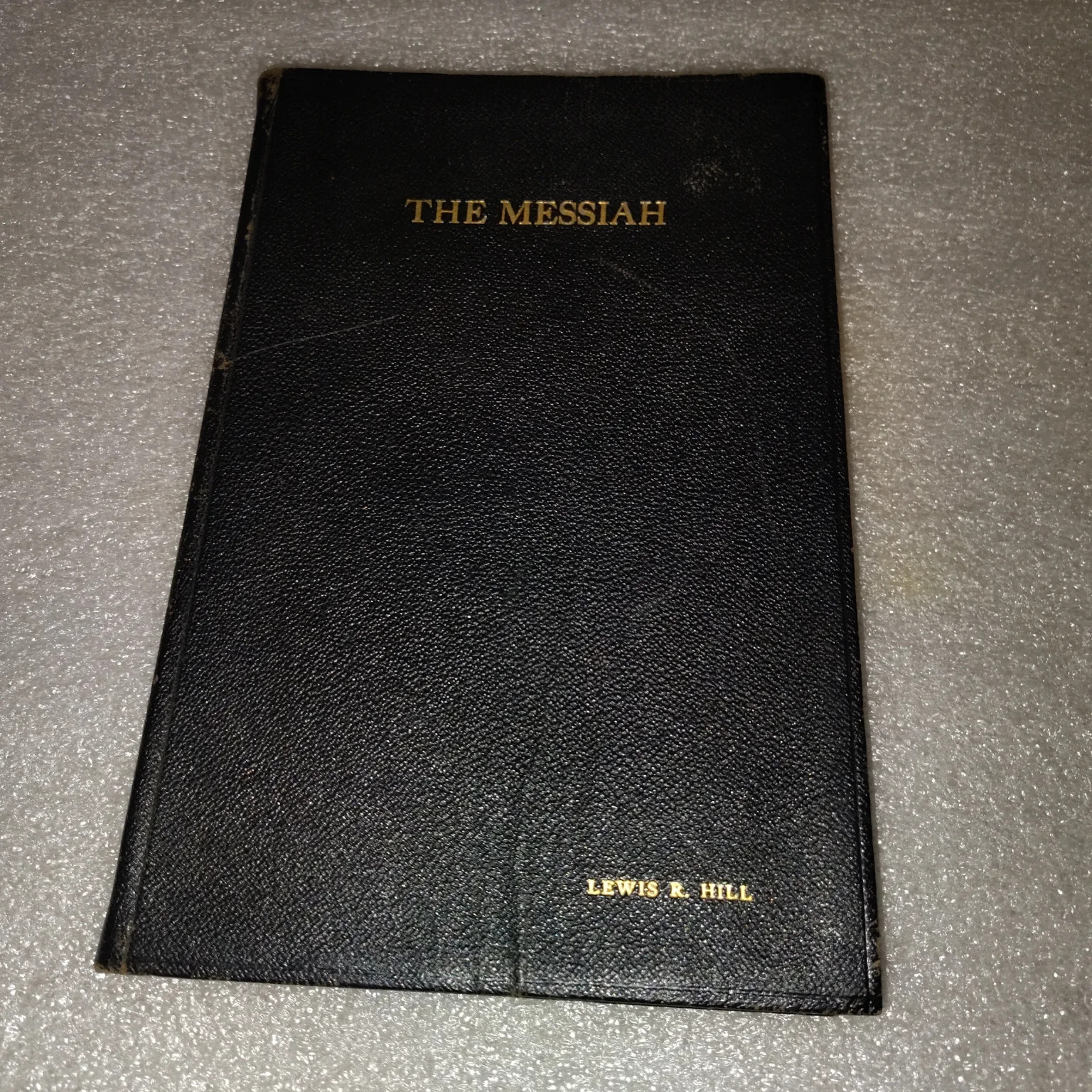 The Messiah Handel Vocal Score 1912 G. Schirmer Oratorio Music Book