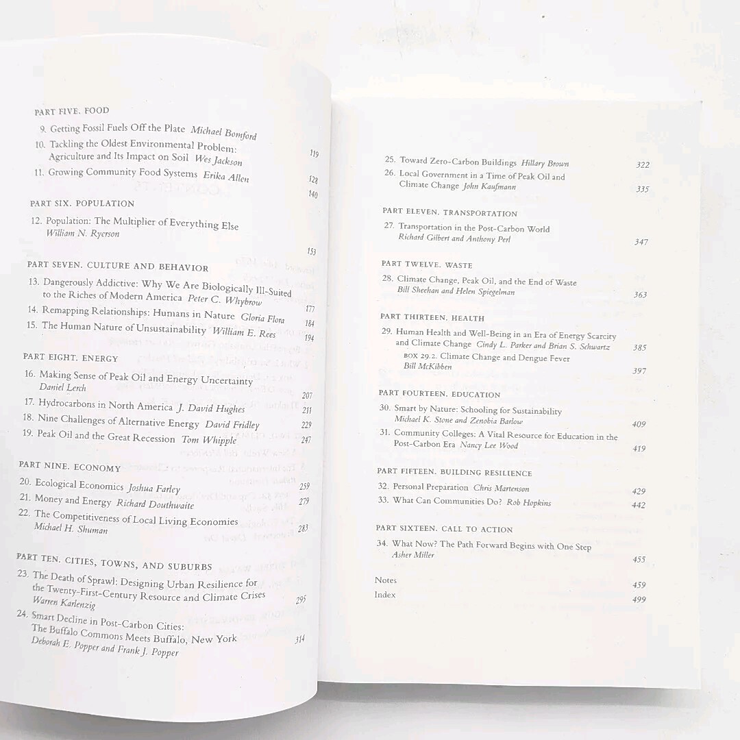 The Post Carbon Reader by Richard Heinberg and Daniel Lerch 1st Edition Book