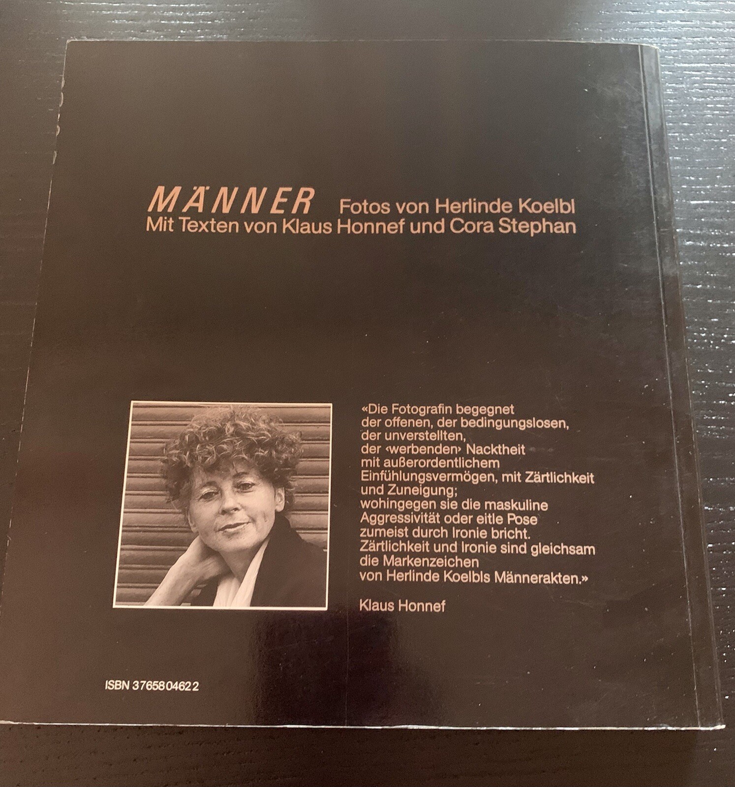Herlinde Koelbl ‘Manner’ Gay Erotic Photography Book – German Edition