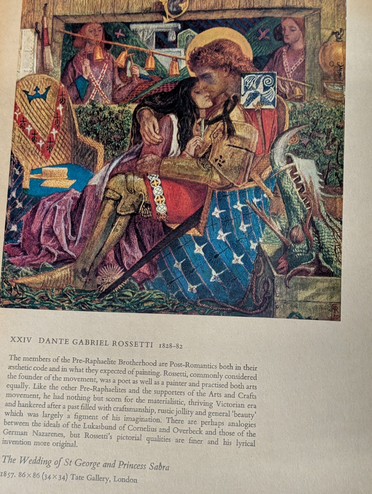 Romantic Art Marcel Brion Hardcover Illustrated Dust Jacket 1st Ed 1967 Skira