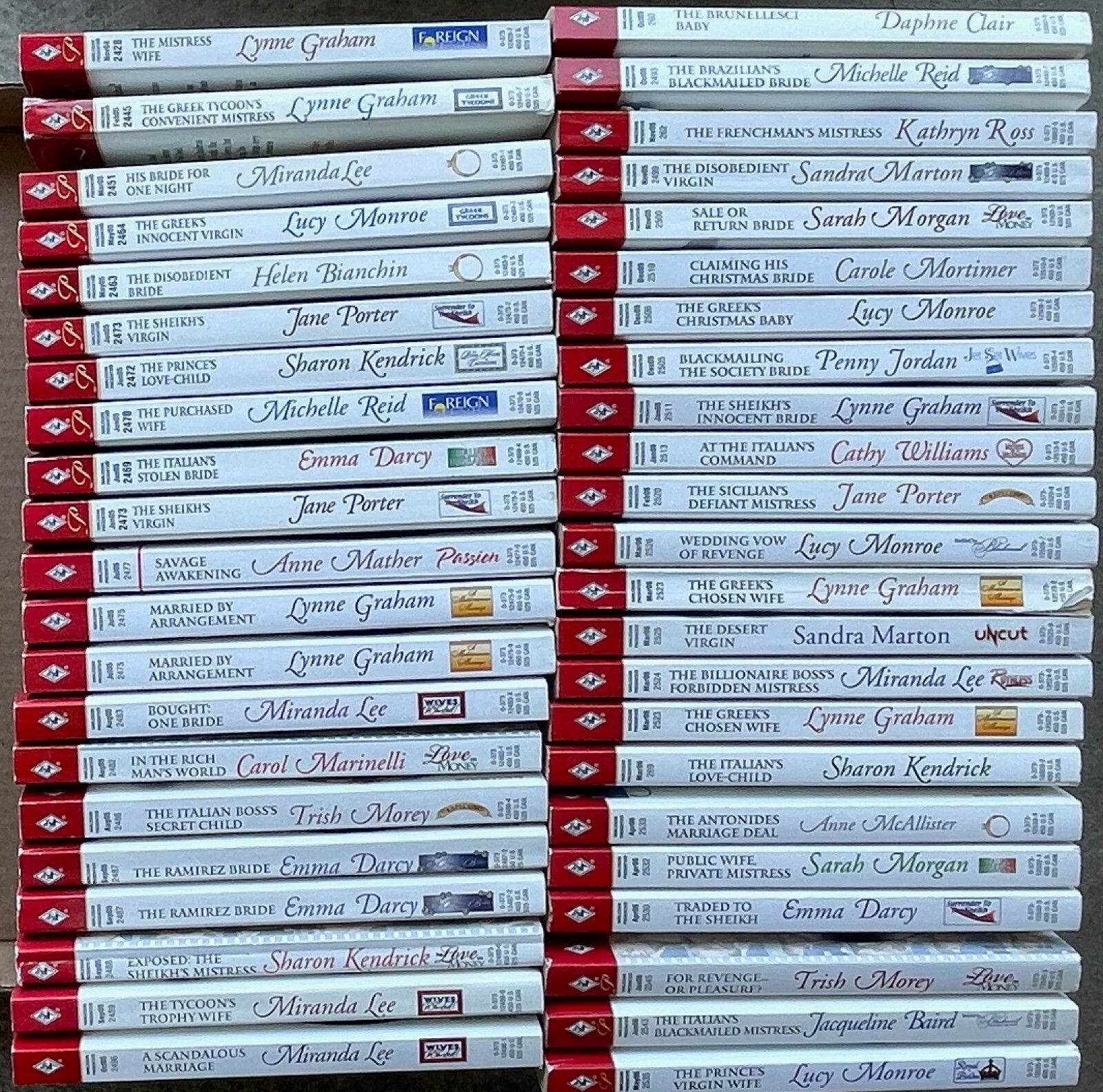Instant Harlequin Romance Library! 289 Presents & Extra pbks. 2000-2013. G-VGC
