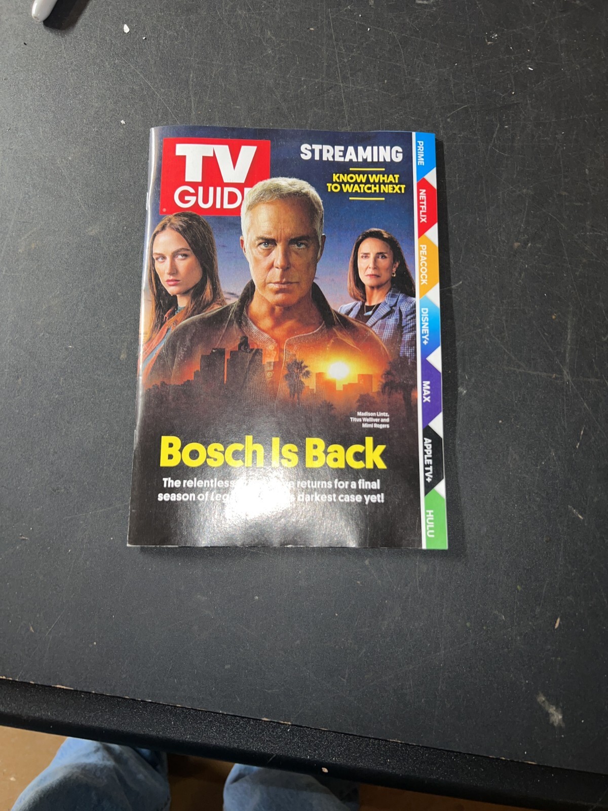 TV Guide Magazine March 24 2025 Mid-Century Modern / Bosch: Legendary Cover
