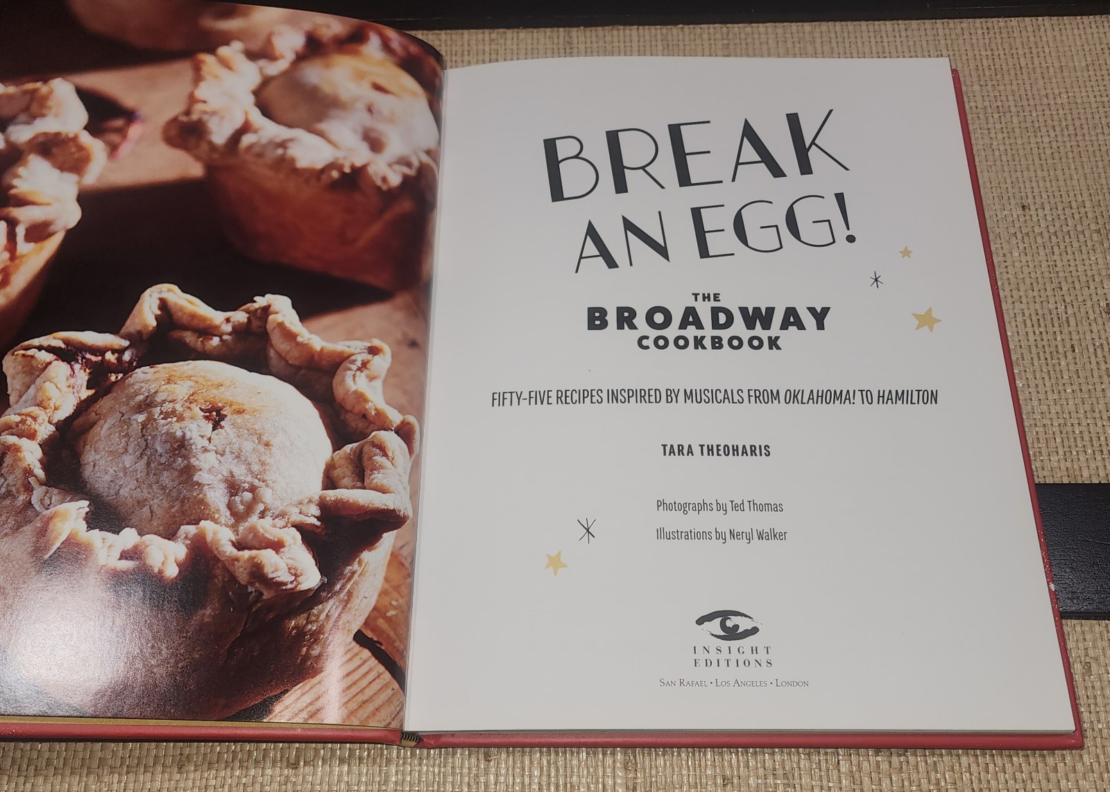 Break an Egg!: The Broadway Cookbook by Theoharis, Tara