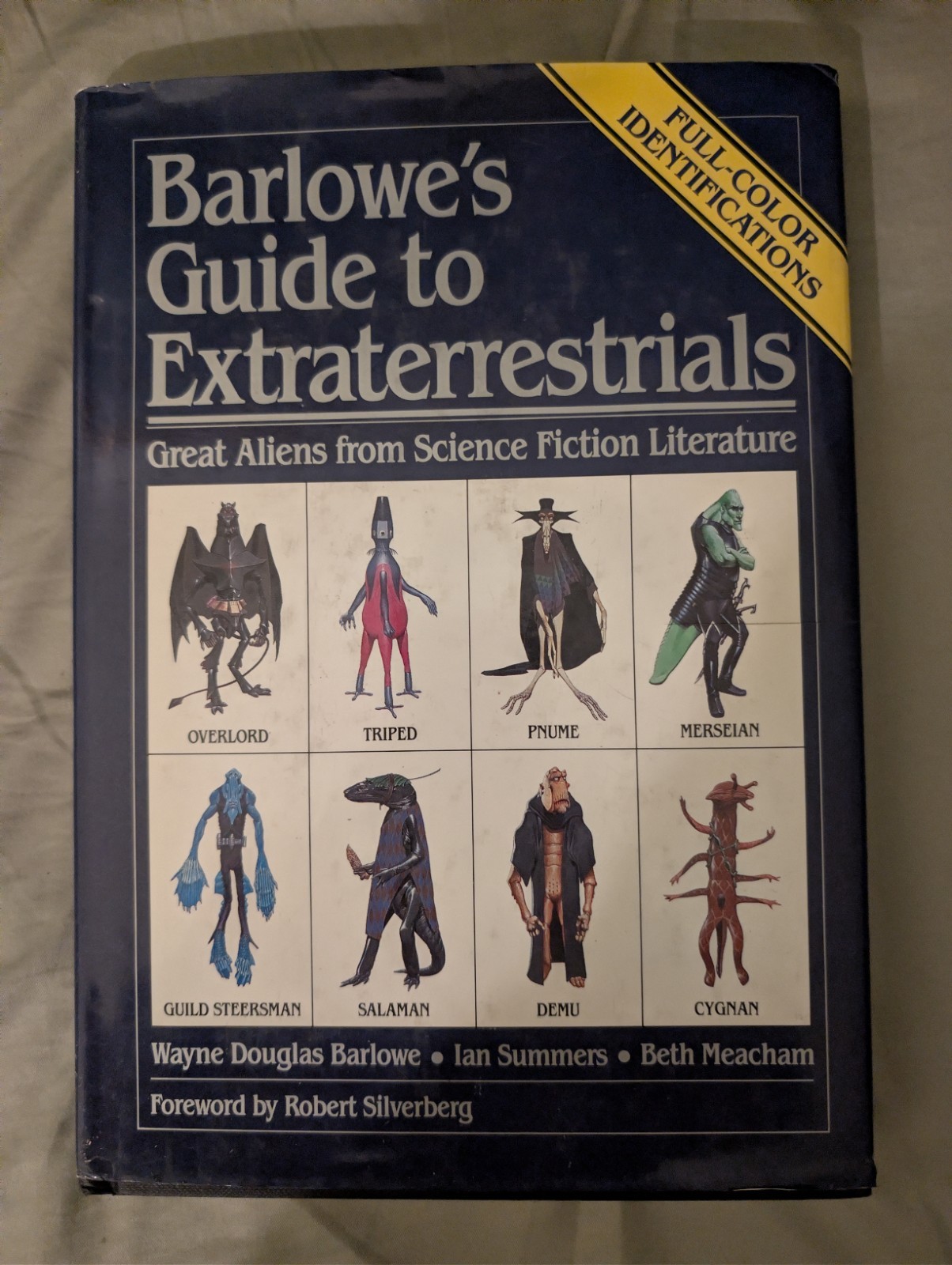 Barlowe’s Guide to Extraterrestrials Wayne Douglas Barlowe 1987 Hardcover HB