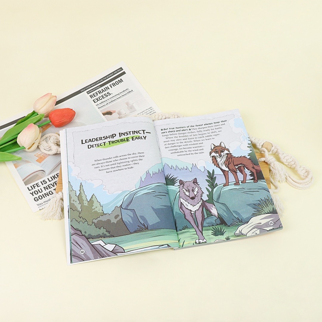 The Wolf Code Cultivate Wolf Spirit Growth Mindset Children’s Book English