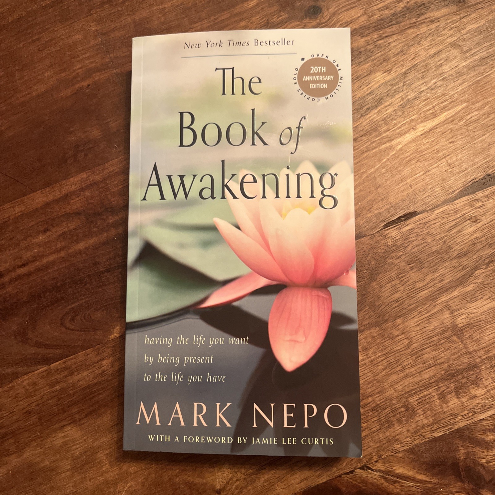 The Book of Awakening by Mark Nepo & Jamie Lee Curtis (Paperback) Brand New