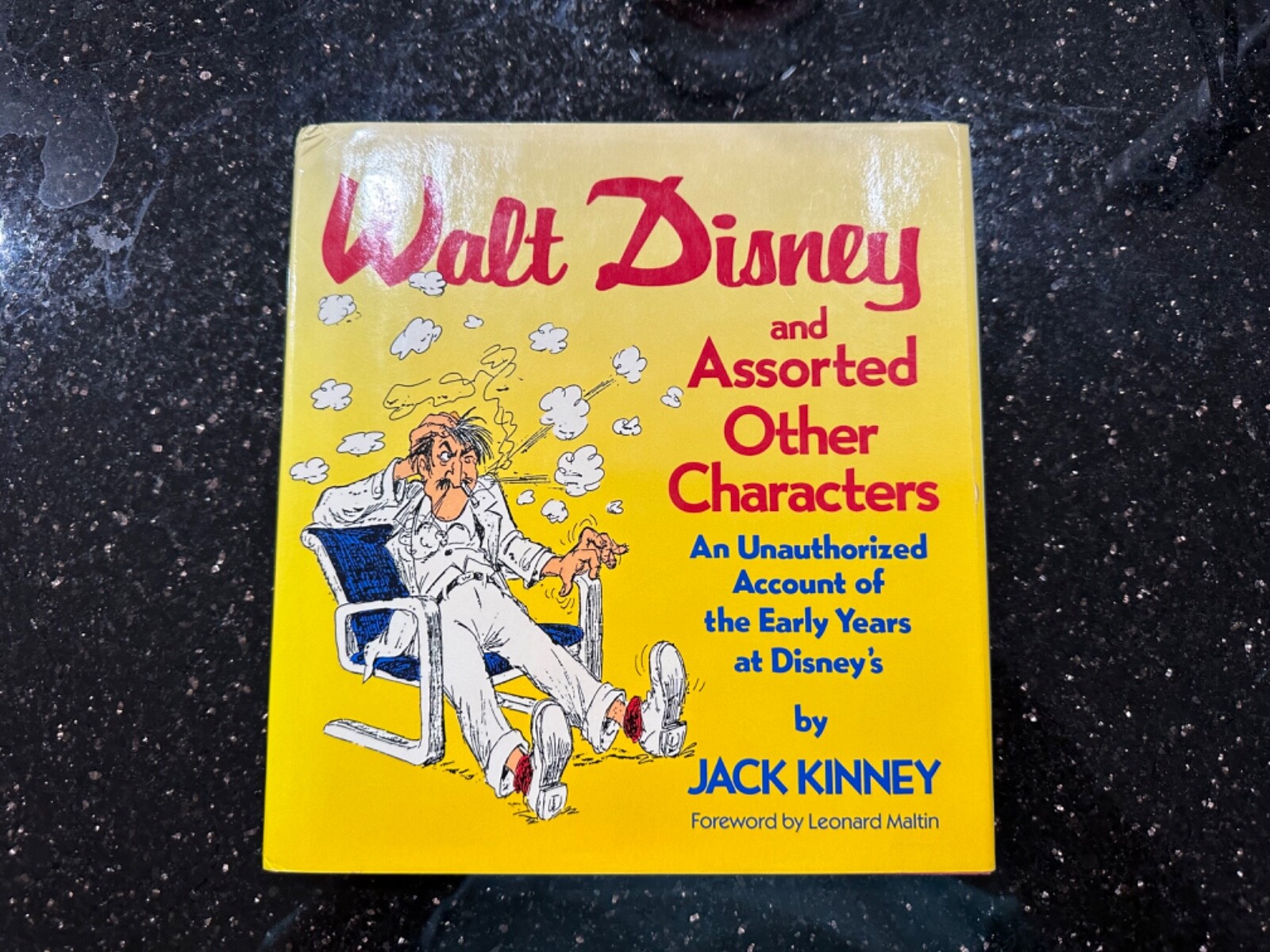 Walt and Assorted Other Characters by Jack Kinney 1988 Stated First Edtion