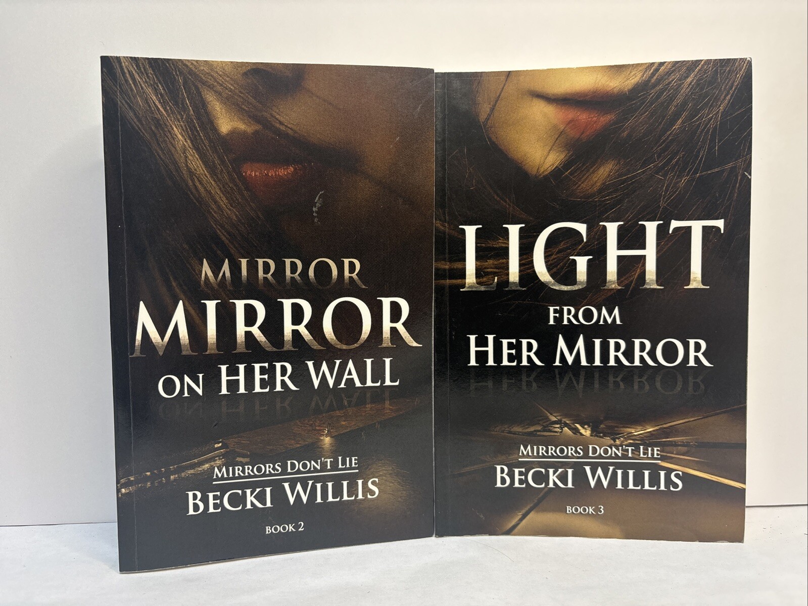 “Light From Her Mirror” & “Mirror On Her Wall” By Becki Willis *BRAND NEW*
