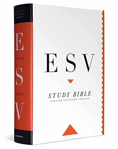 ESV Study Bible – Hardcover, by ESV Bibles – Very Good u