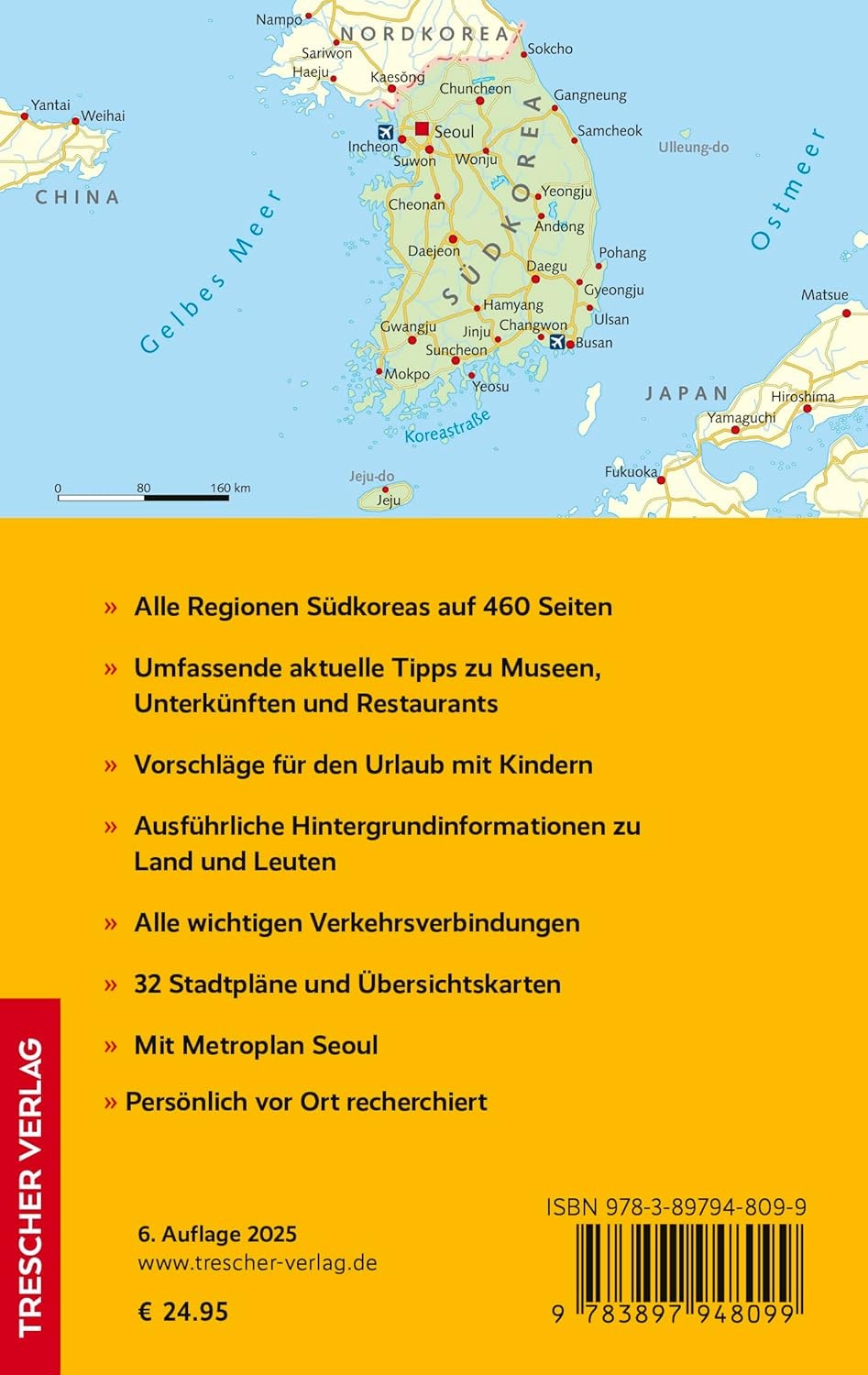 Klaus Dietsch TRESCHER Reiseführer Südkorea: Mit Seoul, (Paperback) (UK IMPORT)