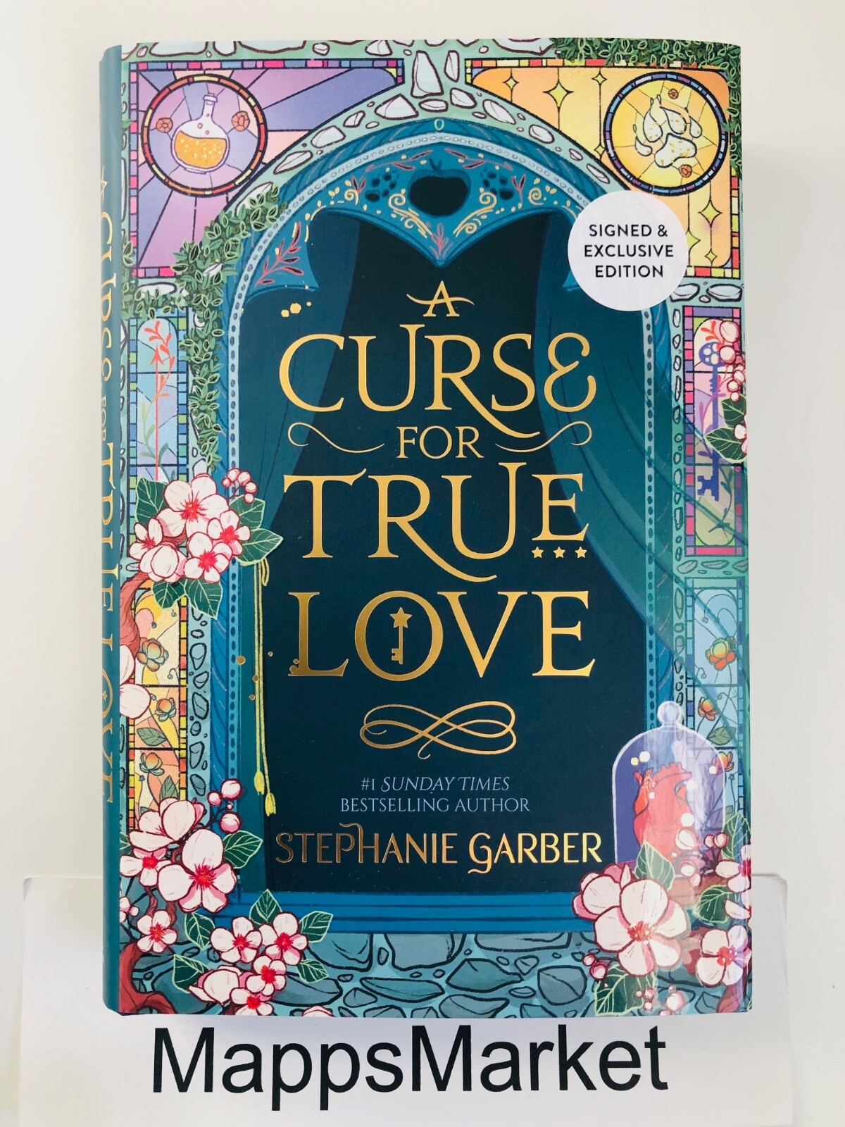 SIGNED A Curse for True Love by Stephanie Garber WATERSTONES 1/1 Bonus Epilogue