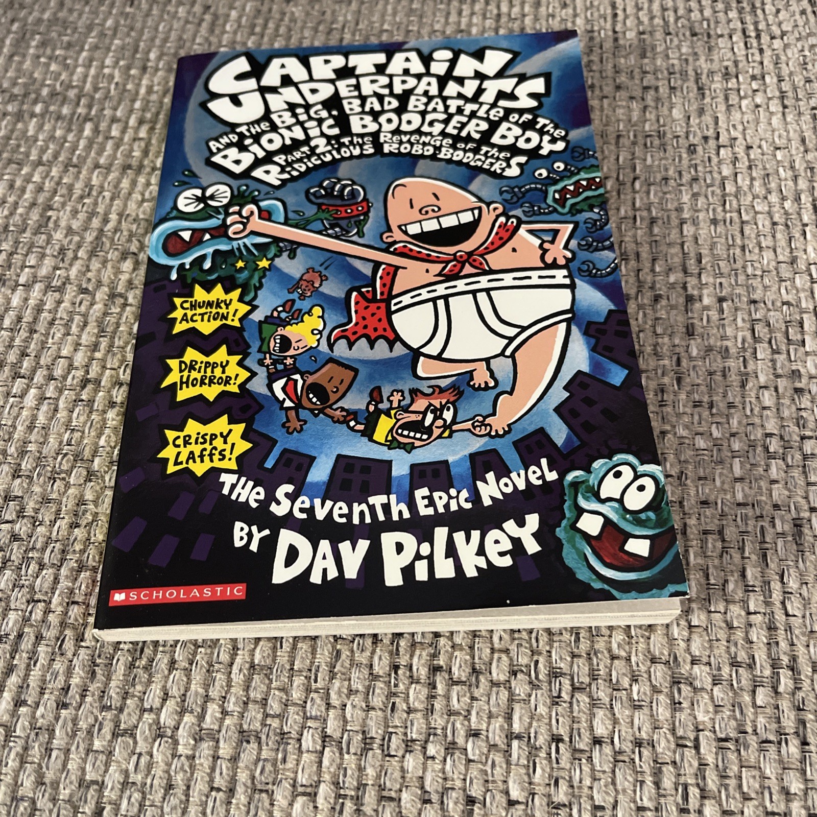 Captain Underpants and the Big, Bad Battle of the Bionic Booger Boy