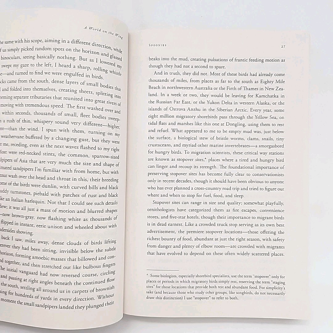 A World on the Wing by Scott Weidensaul FIRST EDTION THUS Paperback Book 2022