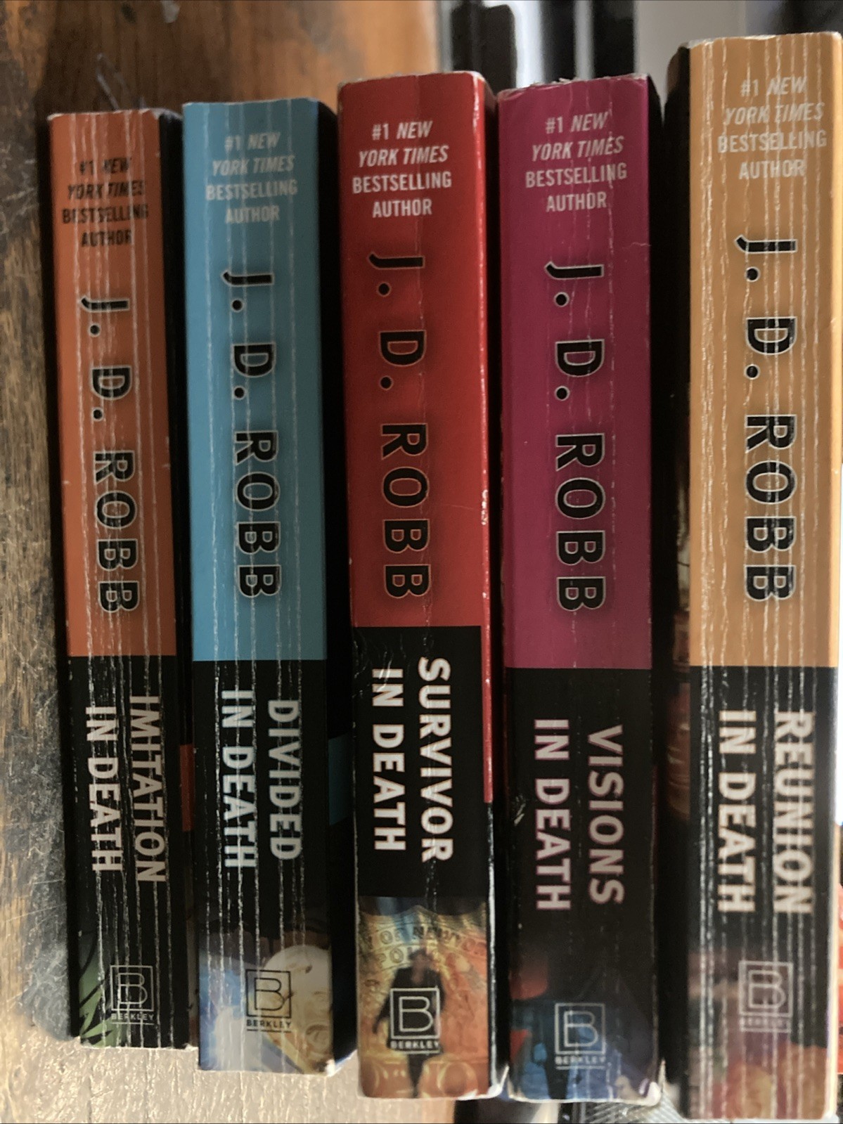 J.D. Robb In Death Series Lot Of 5 Mm Paperback