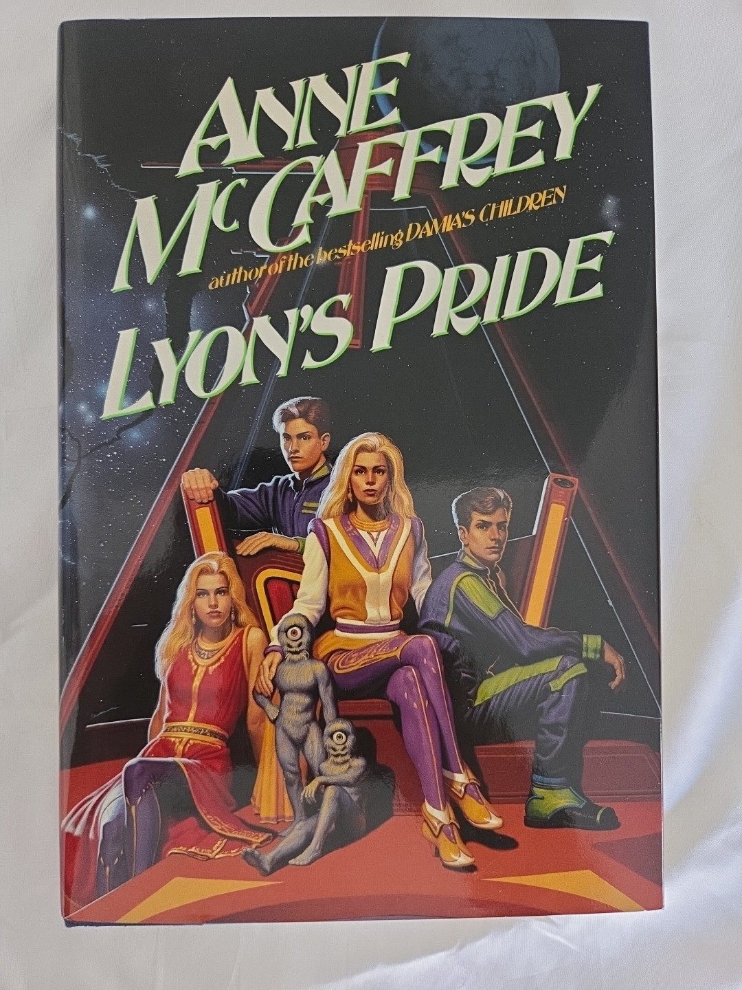 Signed 1st Edition 1st Printing of Lyon’s Pride by Anne McCaffrey Hardcover Book
