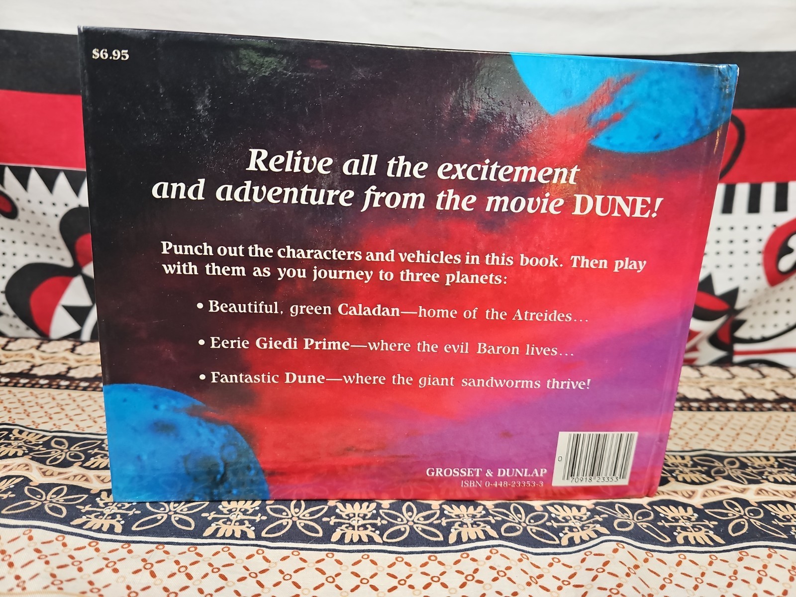 DUNE Pop-Up Panorama Book (c) 1984 1st Ed. HARDCOVER Frank Herbert ~UNPUNCHED!~