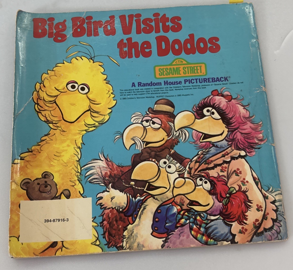 Big Bird Visits the Dodos by Sesame Street Staff (1985, Trade Paperback)