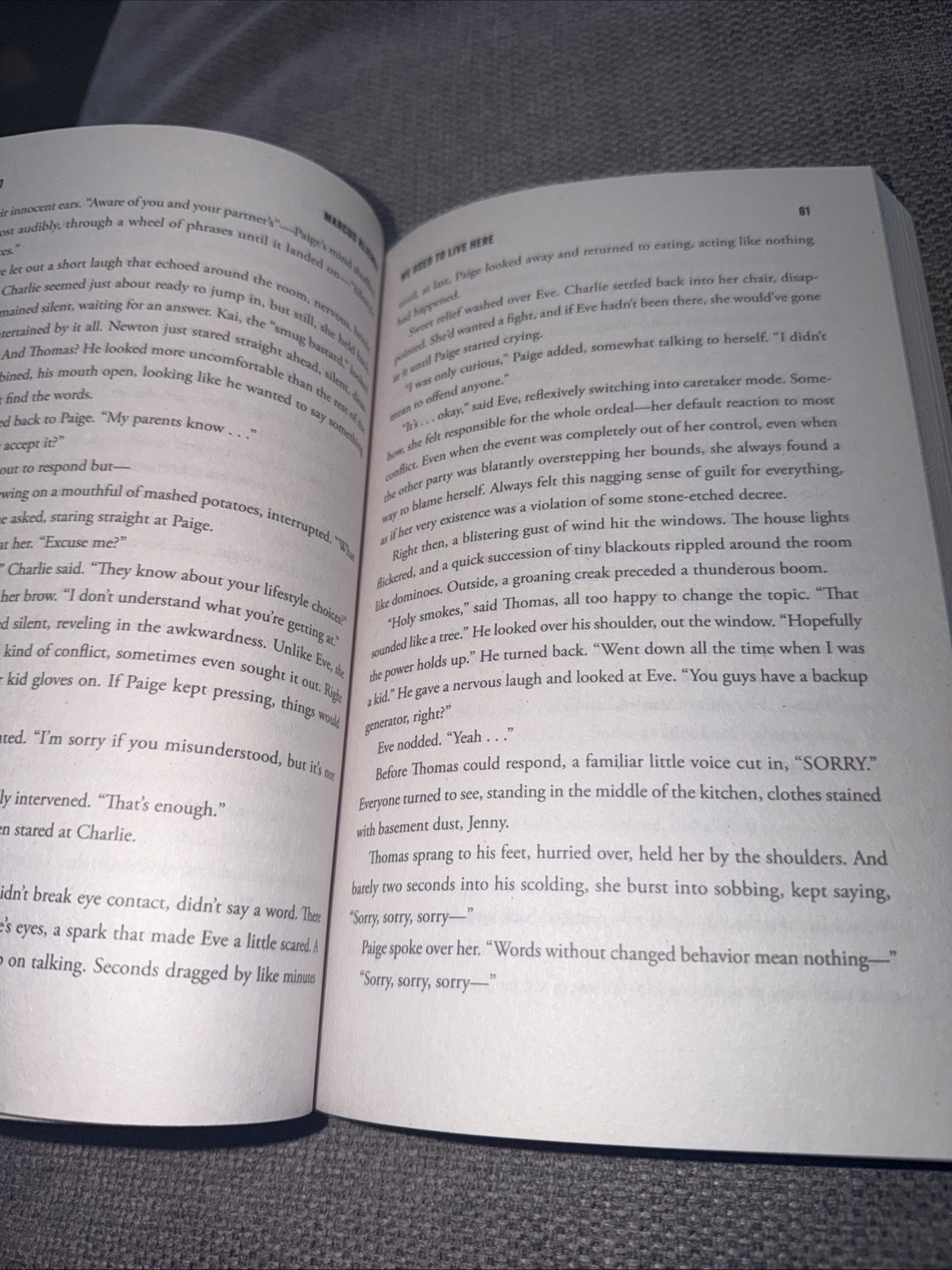 We Used to Live Here: A Novel, Kliewer, Marcus, Excellent Book