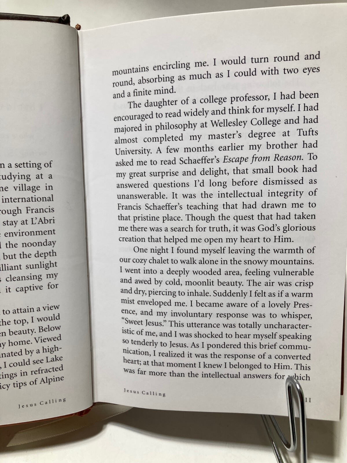 Jesus Calling. Sarah Young (2004, Hardcover) 6.5 X 4.5 inches