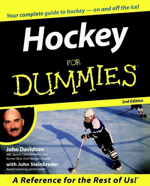 Hockey For Dummies – Davidson, John|Steinbreder, John – Good – See condition…