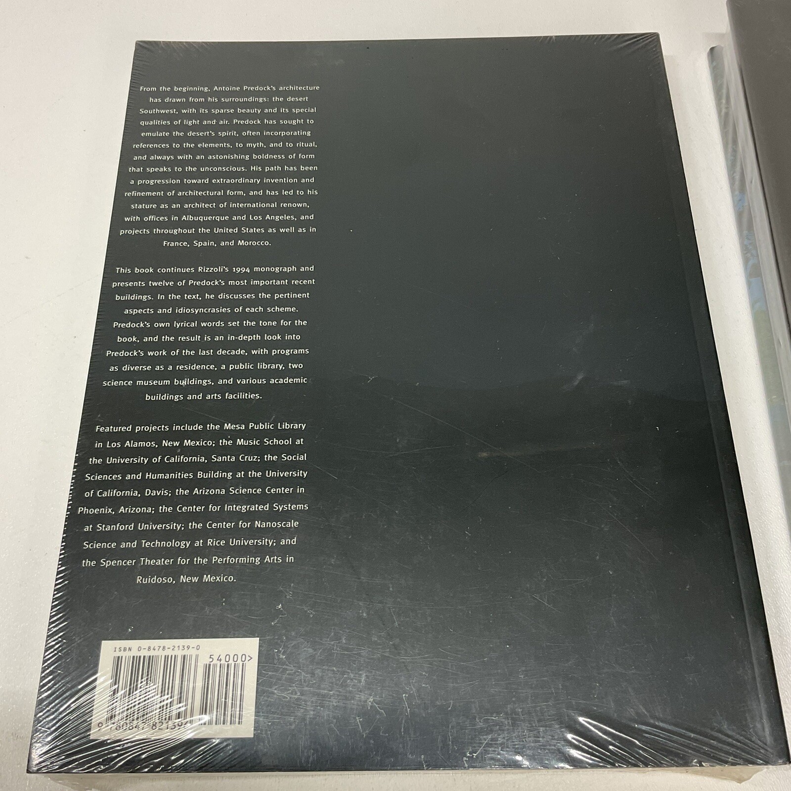 Antoine Predock LOT NEW: Buildings (v 2) Architect (4) Hardcover, Architecture.