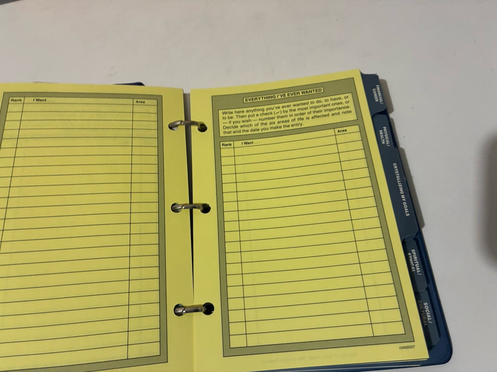 1990 Dynamics of Goal Setting – Lesson Manual & Plan of Action – Paul J. Meyer