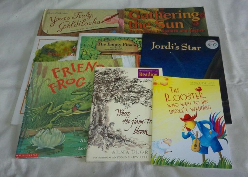 Set of 8 Alma Flor Ada picture books