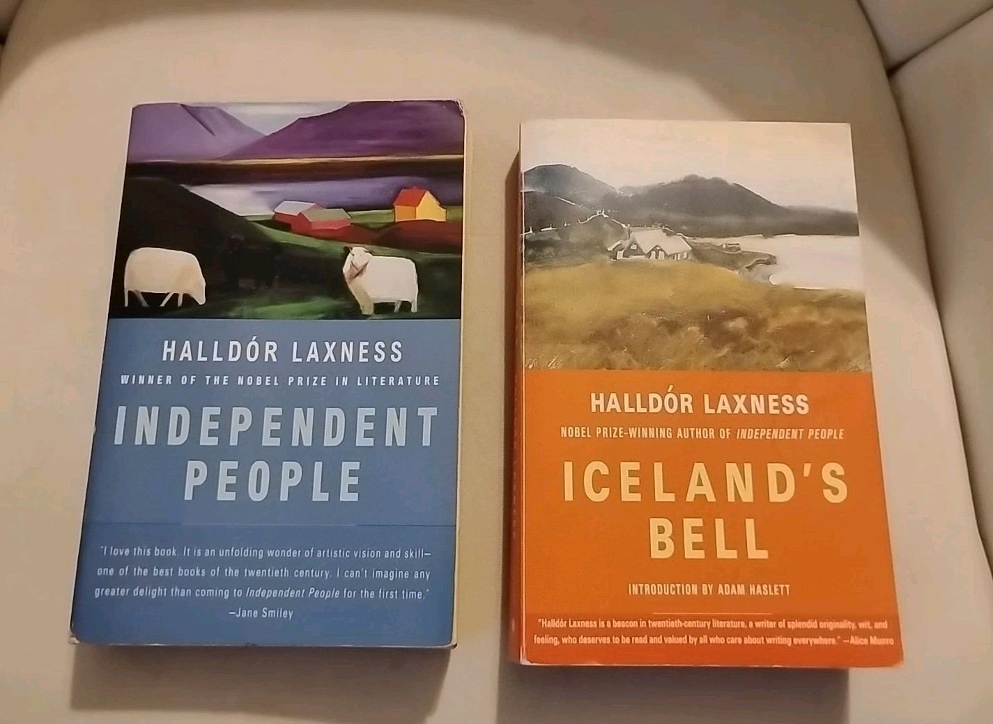 Halldor Laxness Two Book Lot P.B.’s