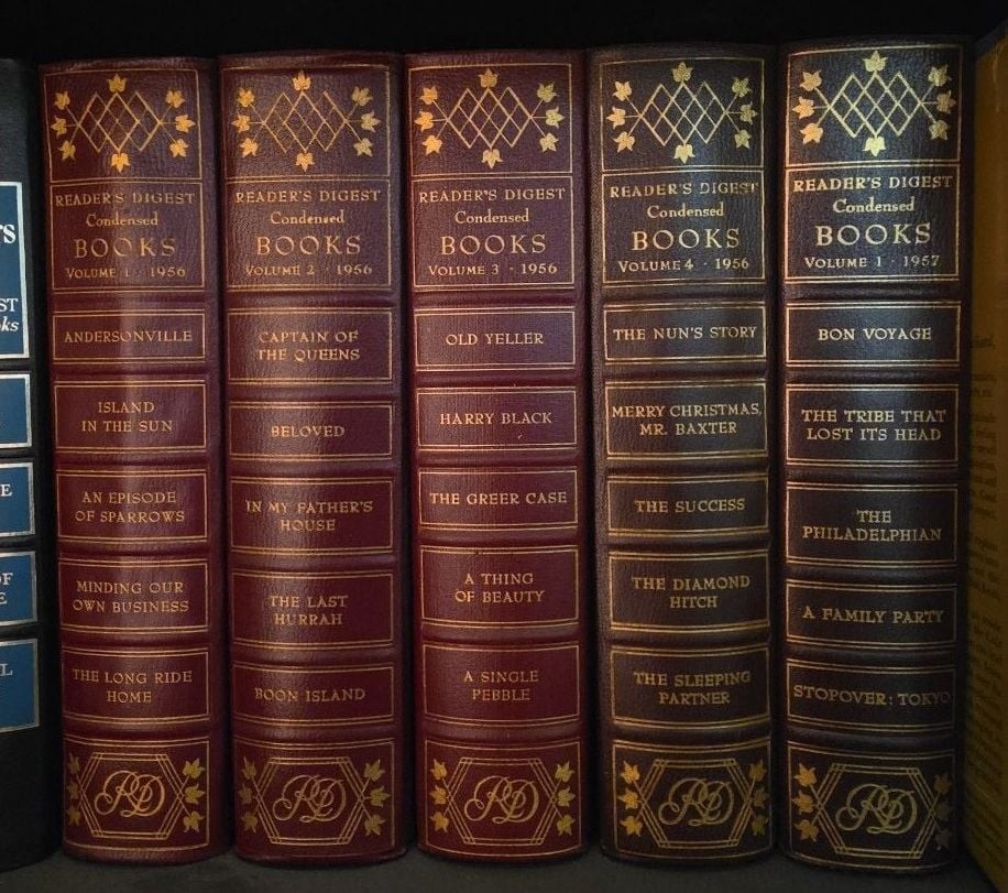 Reader’s Digest Condensed Books Lot – 1956-1957 Volumes